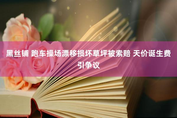 黑丝铺 跑车操场漂移损坏草坪被索赔 天价诞生费引争议