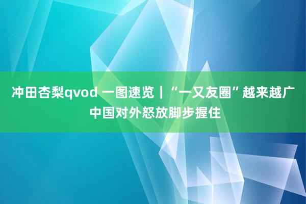 冲田杏梨qvod 一图速览｜“一又友圈”越来越广 中国对外怒放脚步握住