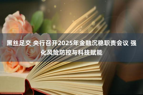 黑丝足交 央行召开2025年金融沉稳职责会议 强化风险防控与科技赋能