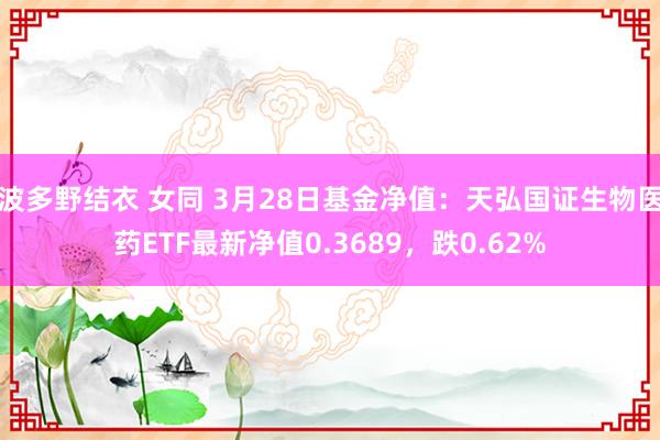 波多野结衣 女同 3月28日基金净值：天弘国证生物医药ETF最新净值0.3689，跌0.62%