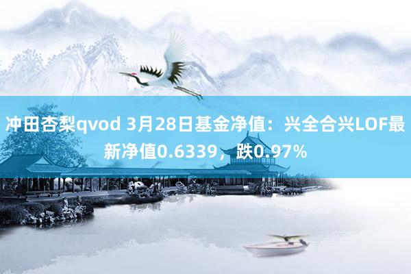 冲田杏梨qvod 3月28日基金净值：兴全合兴LOF最新净值0.6339，跌0.97%